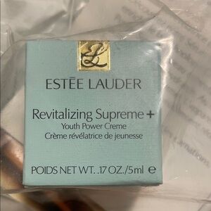 NEW in‎ Box Estee Lauder Revitalizing Supreme+ Youth Power Creme Cream 5ML